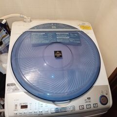 沢山の問い合わせありがとうございます。希望者が決定済みです。　シャープ　洗濯機　ＥＳ－ＴＡ８４０　ＳＨＡＲＰの画像