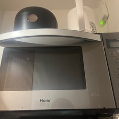 【購入者決定】【電子レンジ】無機質 ステンレスブラック 庫内フラットの画像