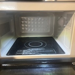 【購入者決定】【電子レンジ】無機質 ステンレスブラック 庫内フラットの画像