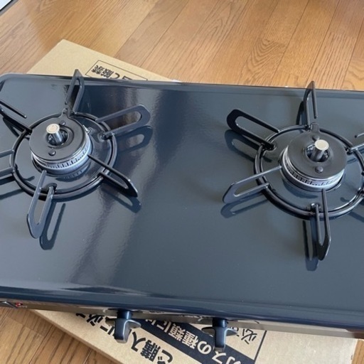 ガスコンロ　プロパン　左強化　【未使用】