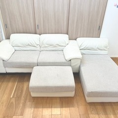 家具 ソファ 3人の画像