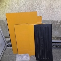 コンパネあまりと段差スロープとあまりブロック