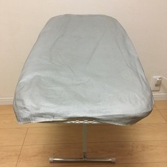 【廃盤品】無印良品『ボタンプレス機能付きアイロン台・スタンド式』の画像