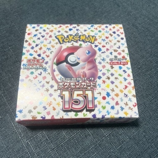 ポケモンカード151未開封 BOX
