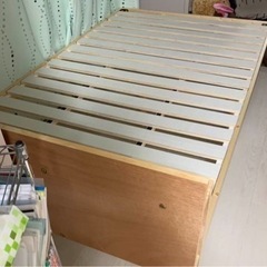 家具 ベッド セミダブルベッド