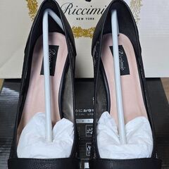 RiccimieNewYorkレース柄ハイヒール9cmサイズ36