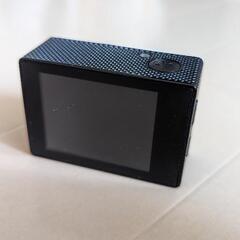 【小型アクションカメラ、ハンディカメラ】SZ-S2P Sports Cam（ジャンク品）とマウントパーツの画像