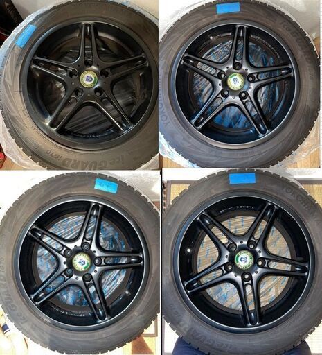 スタッドレス　ヨコハマ　アイスガード　iG70 225 / 50 R17　ホイール付き Racing Dynamics BMW 3シリ
