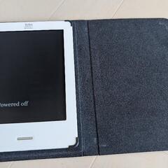【電子書籍リーダー】楽天 kobo Touch 専用カバー付（中古品・美品）の画像