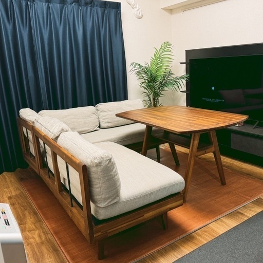 しばちゃん unico SWELLA ダイニング3点セット② 念願のUNICO