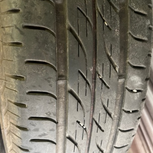 155/65/R14 L375S ダイハツ タントカスタム 純正アルミホイール ラジアルタイヤセット 