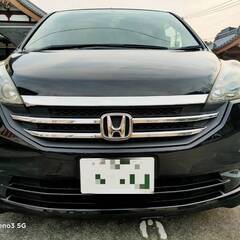 ホンダ　ステップワゴン　黒　8人乗り　16インチタイヤ＆アルミホイール新品交換済みの画像