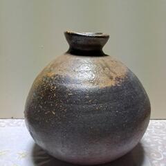 備前焼　壺　花入れ　古美術　骨董品の画像