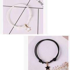 スターカップルブレスレット （新品）調整可能の画像