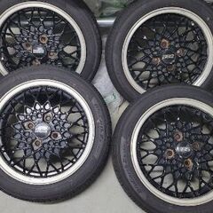 軽サイズ1ピースBBS 14×5J +46　155/55R14 ...