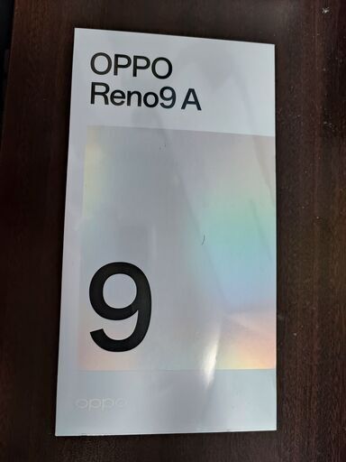 OPPO reno9A  ナイトブラック　新品未開封　シュリンク付き