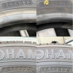 バリ溝 ヨコハマ タイヤ 205/55-16 205/55R16 夏タイヤ サマータイヤの画像