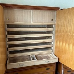 天然木　箪笥　片方だけでも可の画像