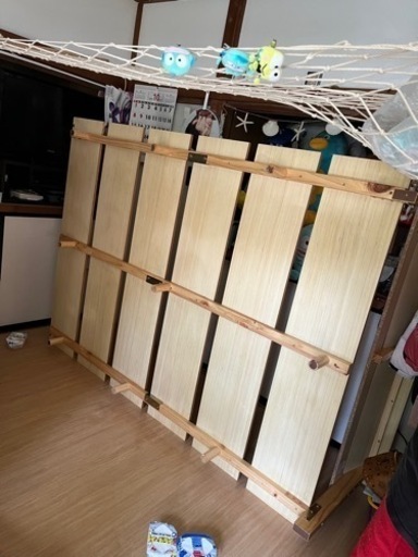 お取引きに条件あり。
ニトリダブルサイズローベッド