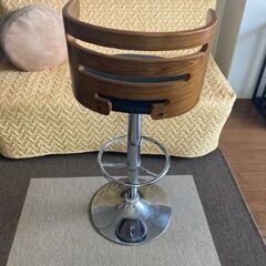 ハイチェア　座/本革の画像