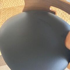ハイチェア　座/本革の画像