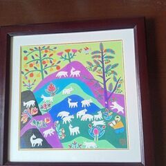 中国の絵画　絵画　一点もの?　絵　