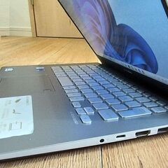 (ご成約ありがとうございました)ASUS VivoBook S14 S430U 最新エクセル・ワードOK 14インチ画面 Win11pro core 8世代 メモリ8GB 高速大容量ストレージSSD128GB+HDD1000GB(1TB) 純正ACアダプター 付きの画像