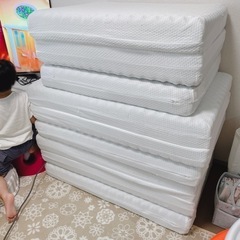 🛏️連結できるマットレス（写真追加しました！）