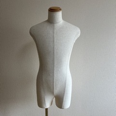 トルソー マネキン　紳士芯地張ボディの画像