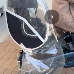 自転車　チャイルドシート　カバーの画像