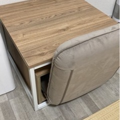 LOWYA3点セット机、座椅子