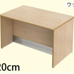 【引取り限定】ローカウンター 幅120cm 木製 ナチュラル木目...
