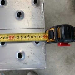 中古アルミ足場板 2M 2枚 AK–32 長谷川工業の画像