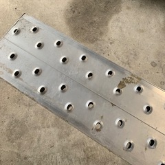 中古アルミ足場板 2M 2枚 AK–32 長谷川工業の画像