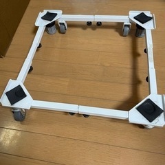 洗濯置き台  キャスター付き 