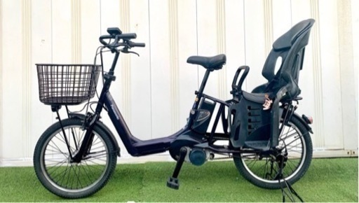 自転車 電動アシスト自転車 後ろチャイルドシート付き