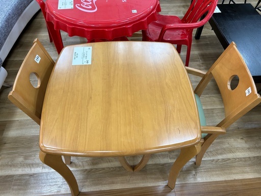 【TFイオンタウン上里店/お値下げ】ダイニング3点セット入荷しました！！