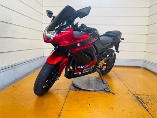15033 km ニンジャ250R カワサキ　EX250K 中型★ 始動動画あり