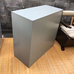 【オフィス収納家具】ロッカー 引き戸 ガラス窓 キャビネット スチール 鍵無 書庫 店舗の画像