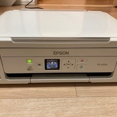 【ジャンク品】EPSONプリンター（インクカートリッジ付）