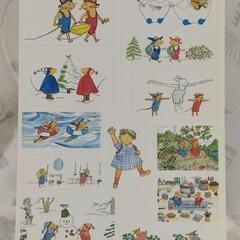 🟡A【終了】ぐりとぐら🐹　絵はがきの本♡　福音館書店　06年発行版　閉店ガラガラの画像