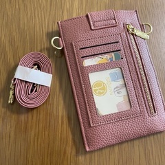 新品　ショルダーバック　ピンクの画像