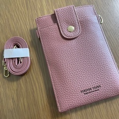新品　ショルダーバック　ピンクの画像