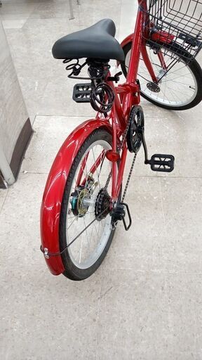 ☆ジモティ割あり☆ 自転車 20インチ 赤 クリーニング済み TJ6499
