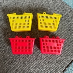 プチシリーズ ぷち ミニチュア フィギュア 買い物カゴ かご カ...