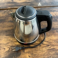 決まりましたステンレス電気ケトル