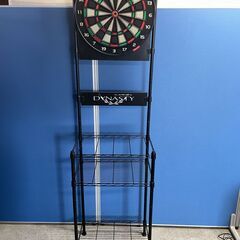 【良品】DYNASTY ダーツスタンド ダーツボード ブラック ...