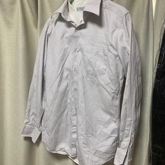 スーツ上下セット メンズ　Mサイズ　黒色　Yシャツはおまけの画像