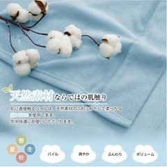 【未使用】シングル タオルケット ブランケット　の画像