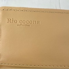【未使用品】Rio cocona リオココナ 長財布 レディース 大容量 ピンク 総ロゴ　ファッション 小物 の画像